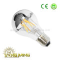 COB A60 Silver Mirror LED Light Bulb with CE RoHS Approval
